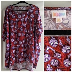 Nightmare before Christmas LuLaRoe Sally top- 3x